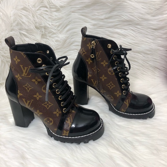 Louis Vuitton Shoes - Luis Vuitton Star Trail Ankle Combat Boots